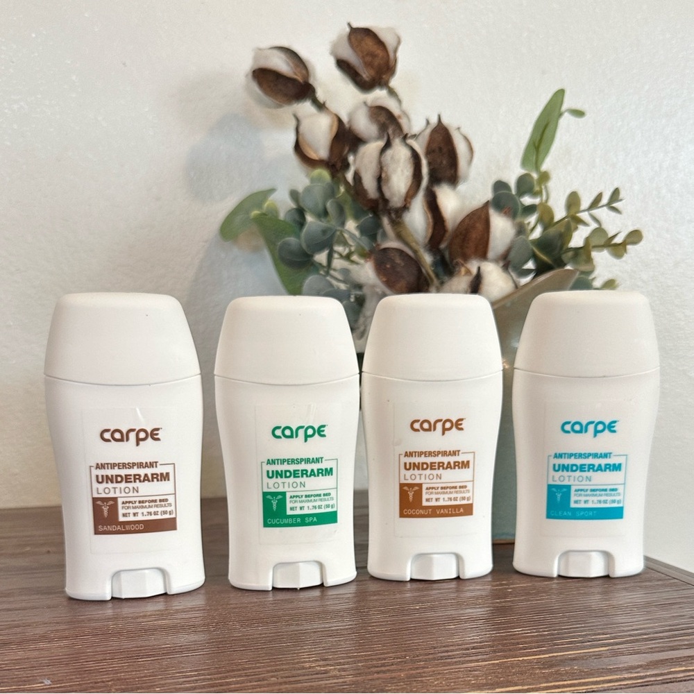 Carpe Antiperspirant Underarm Lotions